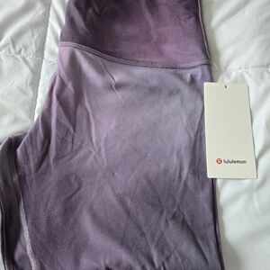 lululemon athletica Purple Ombre Leggings